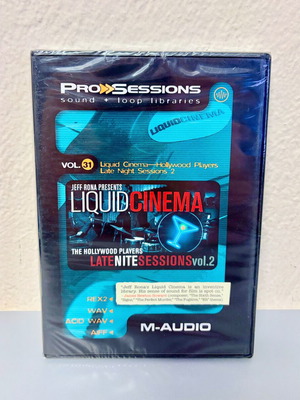 M-Audio Samples CD Vol. 31 Liquid Cinema New