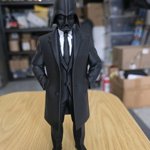 Darth Vader figure with suit like new