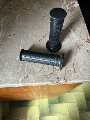 New motorcycle grips