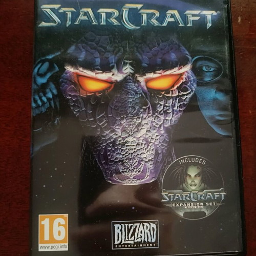 Starcraft Blizzard PC new, collectible with manual and disc