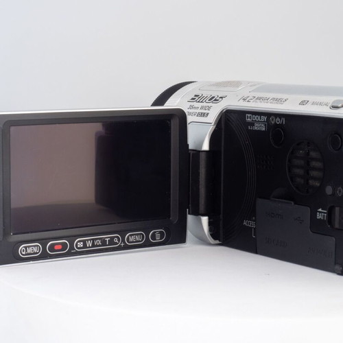 Panasonic HDC-SD707 3MOS Full HD Camcorder used with Leica Dicomar Lens