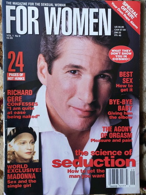 Περιοδικό For Women με Richard Gere και Madonna σαν καινούργιο