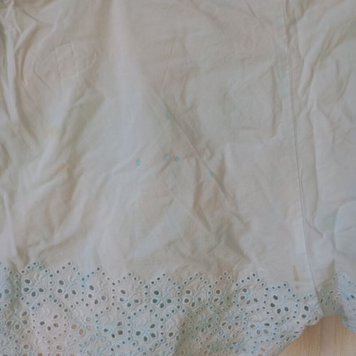Oysho Tie Die Shorts like new, medium size, white and green