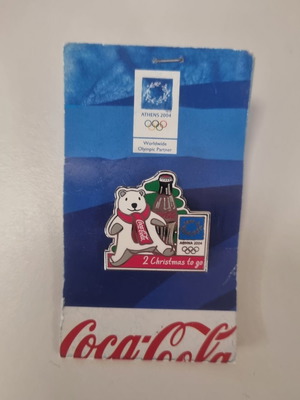 Pins Ολυμπιακών αγώνων 2004 Coca-Cola καινούργια