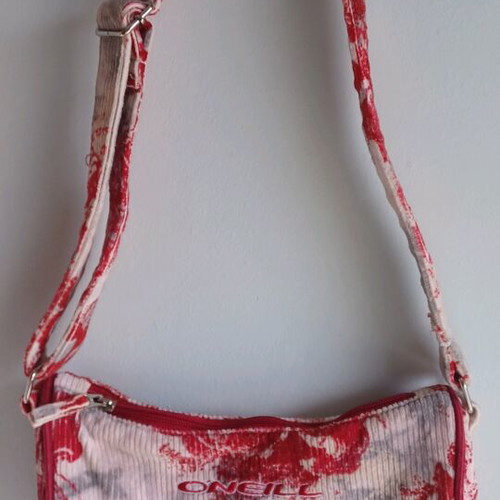 O'Neill Corduroy Shoulder Bag with Tie Dye Design Like New