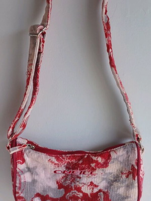 O'Neill Corduroy Shoulder Bag with Tie Dye Design Like New