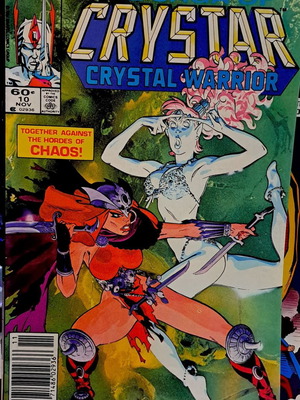 Saga of Crystar The Crystal Warrior #10 1984 used comic