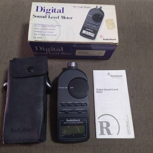 Radioshack 33-2055 Digital Sound Level Meter