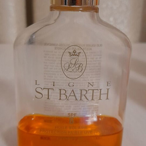 Ligne St Barth Roucou SPF 6 tanning oil used