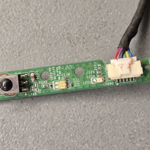 IR sensor board for Toshiba 32AV933G TV used