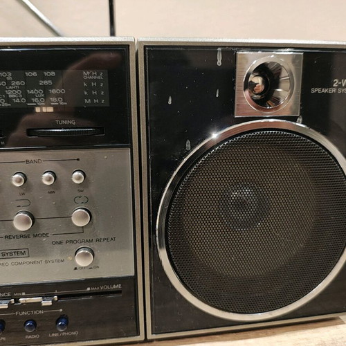 Panasonic RX-C52L radio and cassette player used