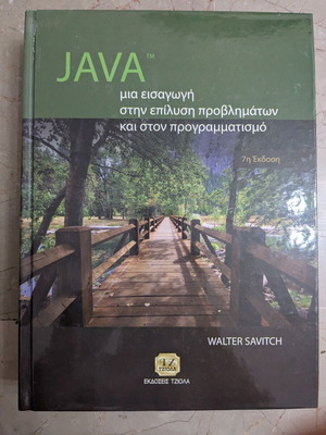 Java: An Introduction to Problem Solving and Programming by Walter Savitch, like new