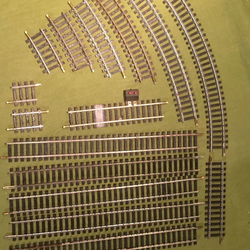 Jouef HO Scale 1/87 Tracks used, set of 15 pieces