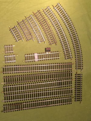 Jouef HO Scale 1/87 Tracks used, set of 15 pieces