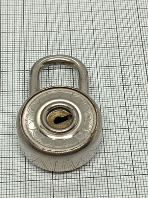 Mini padlock used, without key, Germany