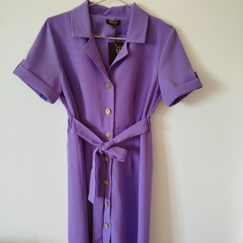 Reline purple women's dress new with tag, size S