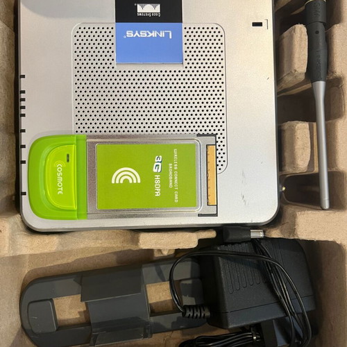 Linksys Wireless-G Router WRT54G3g v1.1 used for 3G/UMTS broadband