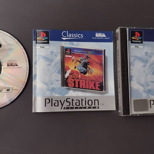 Sony PlayStation 1 Soviet Strike game used, English
