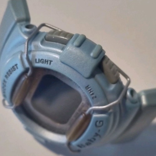 Casio Baby-G Bg-320 digital watch blue like new without strap