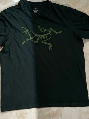Arc’teryx Skeletal Big Logo T-Shirt archival men's size medium like new
