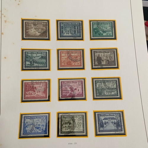 German stamps 1920-1995 lux and used in 150 pages
