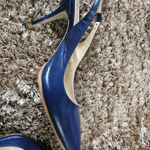 Tsakiris Mallas blue pumps size 38 like new