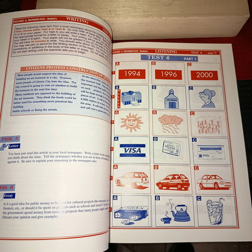 Succeed Michigan ECCE book new with complete tests