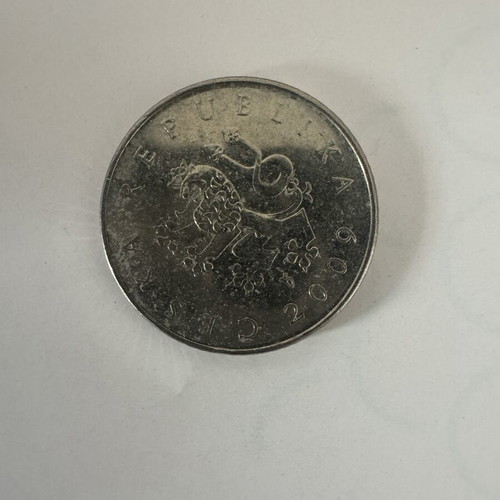 1 Koruna Česka coin 2021 like new, Saint Wenceslas crown