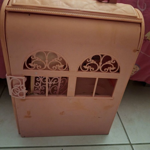 Barbie playhouse toy used for girls