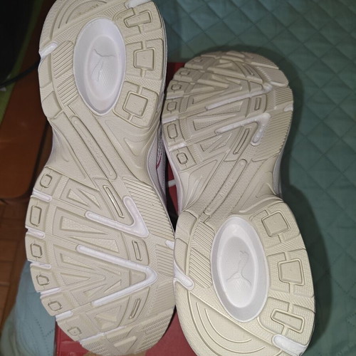 Puma Milenio Tech sneakers new, white with pink and blue accents, size 42.5