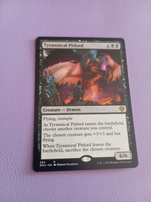 Tyrannical Pitlord Magic The Gathering κάρτα σαν καινούργιο