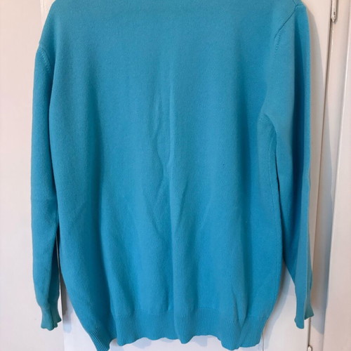 Madeleine pullover turquoise used, size XXL-XXXL