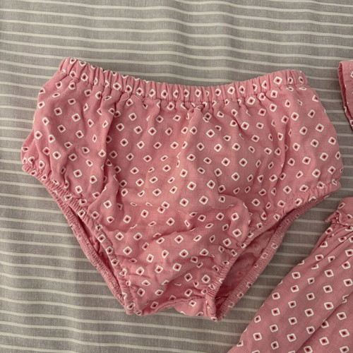 Mayoral baby dress like new, set with bloomers and headband