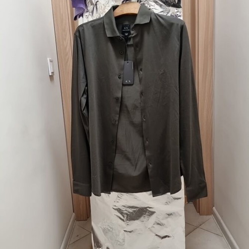 Armani Exchange shirt new, size XS, green
