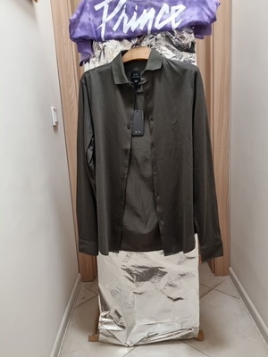 Armani Exchange shirt new, size XS, green