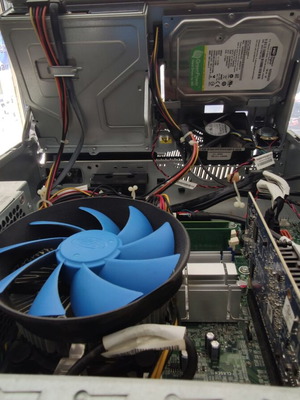 Lenovo SFF PC Quadcore refurbished with Intel Core2 Quad Q6600, 4GB RAM, 500GB HDD