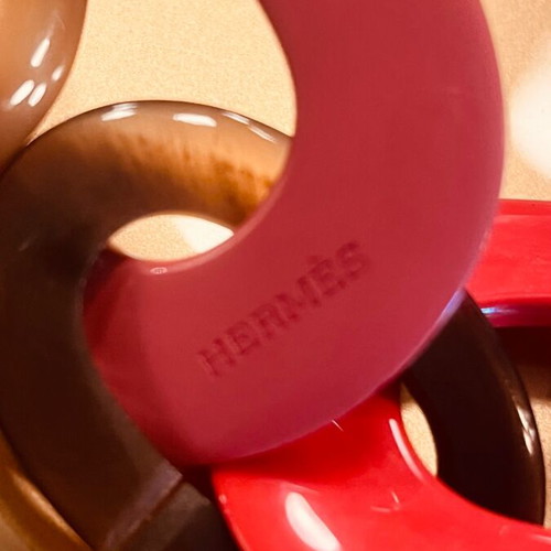 Hermes Karaba Model Necklace like new, multicolor