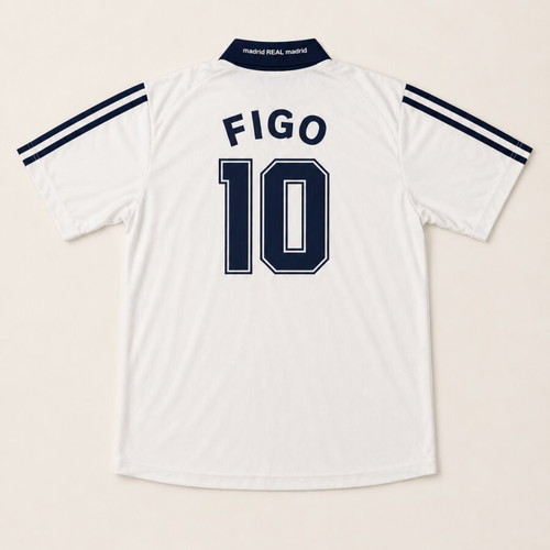 Real Madrid Vintage Jersey Figo #10 XXL official replica like new