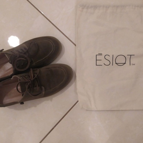 Boat shoes Esiot No37 like new, khaki