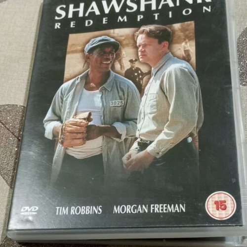 The Shawshank Redemption DVD like new, English language with subtitles