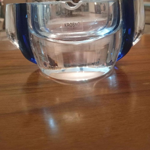 Krosno crystal ashtray Poland like new
