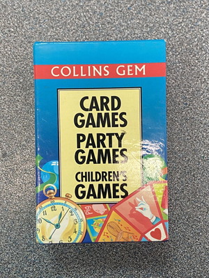Collins Gem Games Gift Set New, 3 Pieces