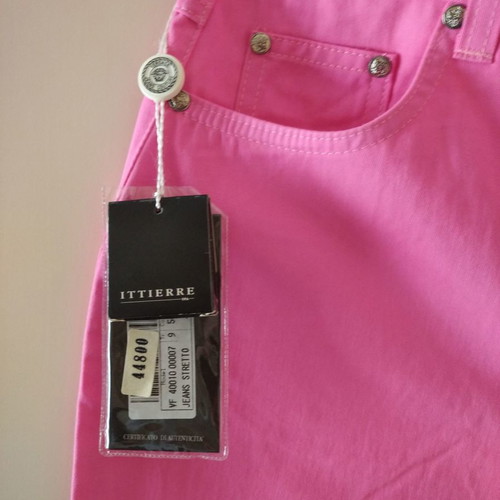 Versace jeans new, authentic, dark pink, size 30 inches