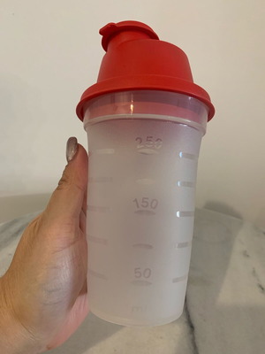 Mini shaker 250 ml Tupperware new