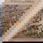  Ιταλική εφημερίδα 16 σελίδων "LA DOMENICA DEL CORRIERE", Έτος 53 Ν. 27,  8 Ιουλίου 1951.