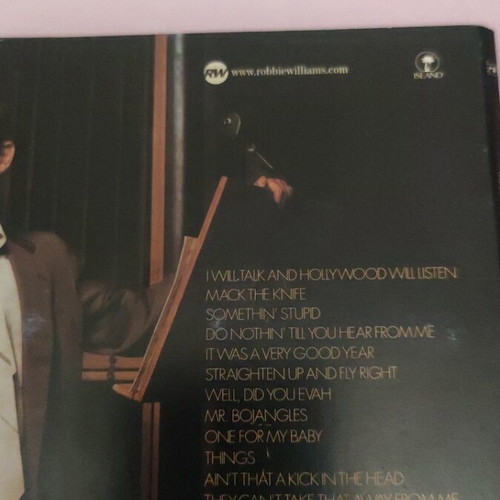 Robbie Williams Swing When You're Winning CD new