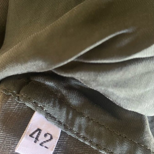 Daniele Alessandrini women's top XL like new, olive grey
