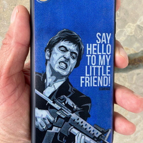 Silicone cases for iPhone 7/8/SE 2020/SE 2022 Scarface Tony Montana new