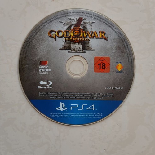God of War III Remastered PS4 game