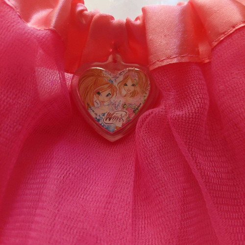 Skirt pink tulle Winx like new for girls up to 5 years